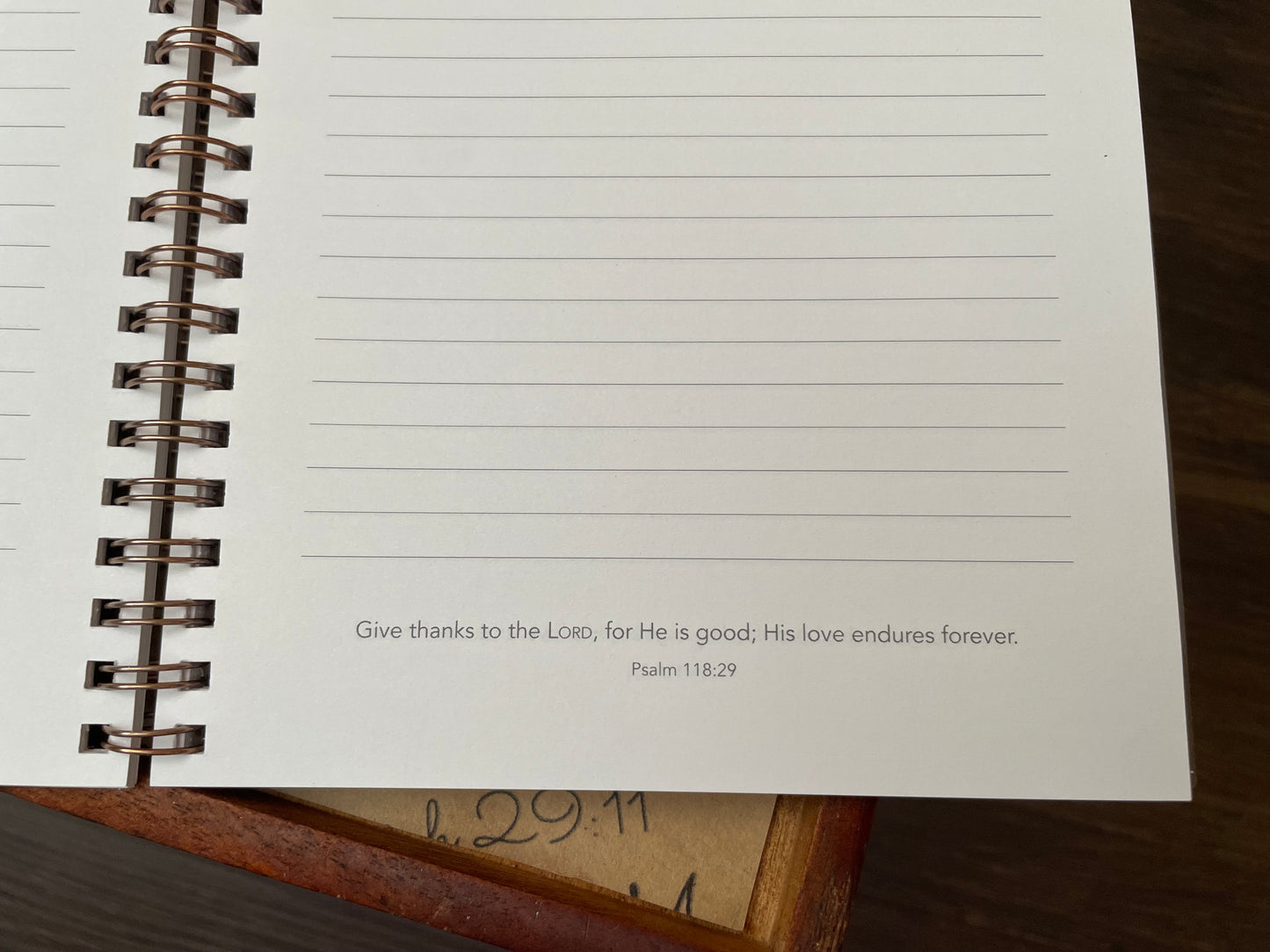 Trust In The Lord -Notebook