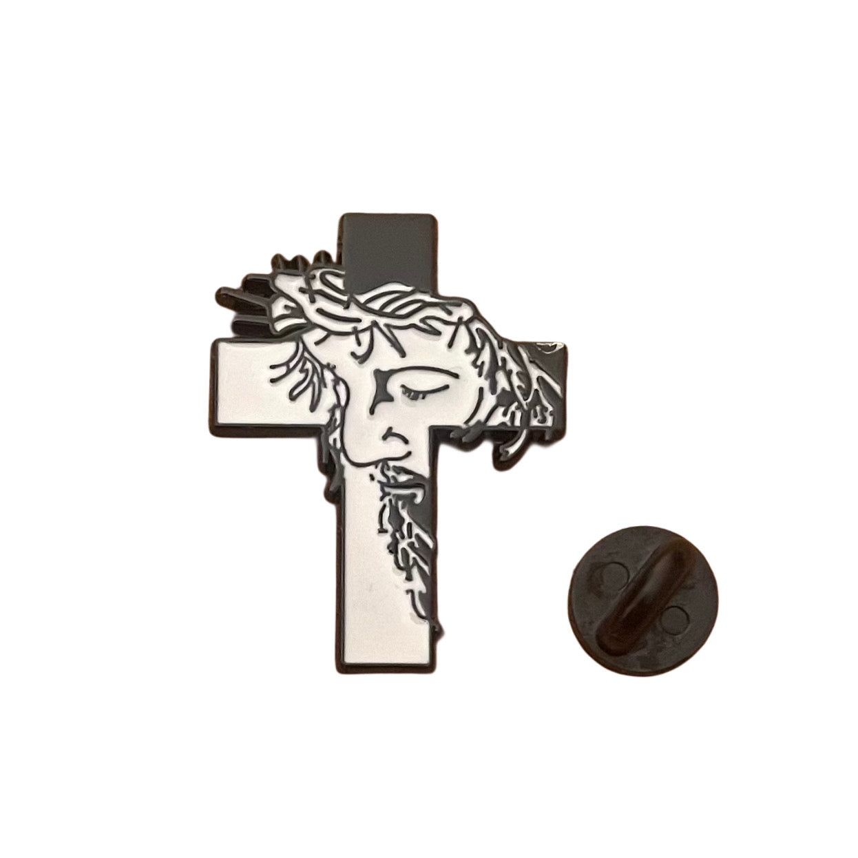 Jesus x Cross Pin