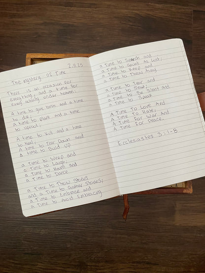 Saved By Faith -Notebook