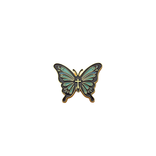Blue Butterfly Pin